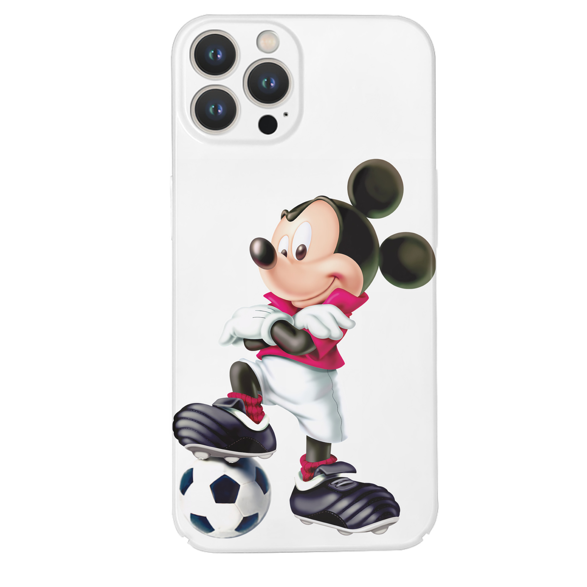（画像用） ミッキーマウス Mickey Mouse 【iPhone 14シリーズ対応】ハードケース